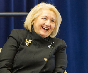 Ambassador Melanne Verveer, Executive Director of the Georgetown Institute for Women, Peace and Security (2013)