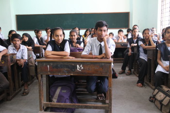 School children in Mumbai