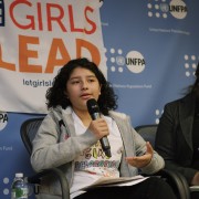 Jimena, age 12 from Guatemala, talks about how early pregnancy affects girls in her community.