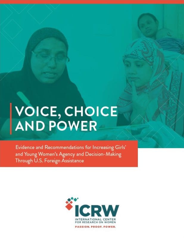 Voice, Choice and Power - ICRW