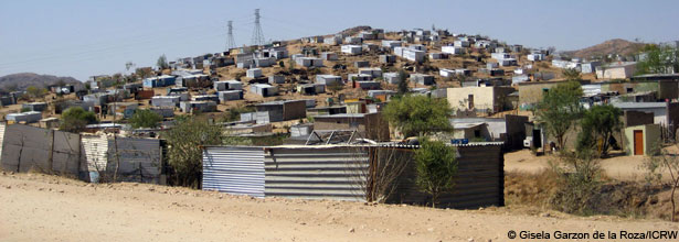 Kabila, a small community on the outskirts of Katutura, Namibia.